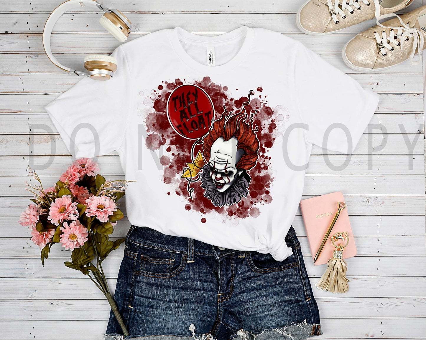 OUTFIT RUN 4- YOU'LL FLOAT TOO TEE
