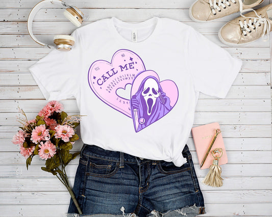 PASTEL ODDITY RUN- CALL ME TEE