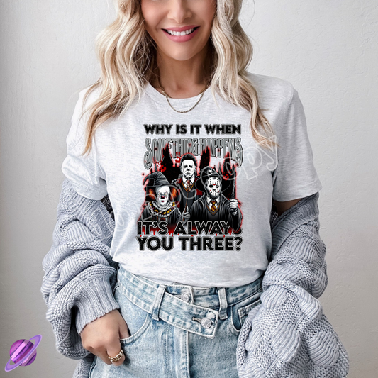 ALWAYS YOU THREE HORROR TEE