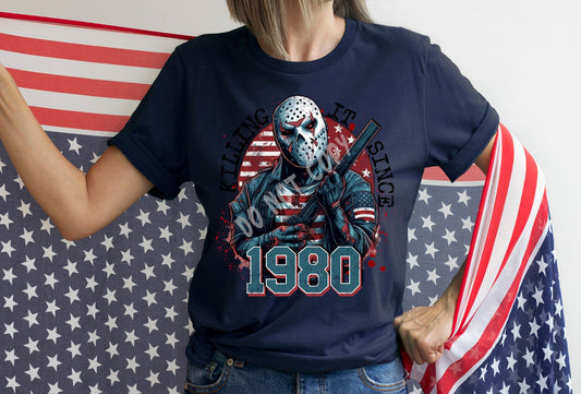 KILLIN IT SINCE 80 - UNISEX TEE ADULTS/KIDS