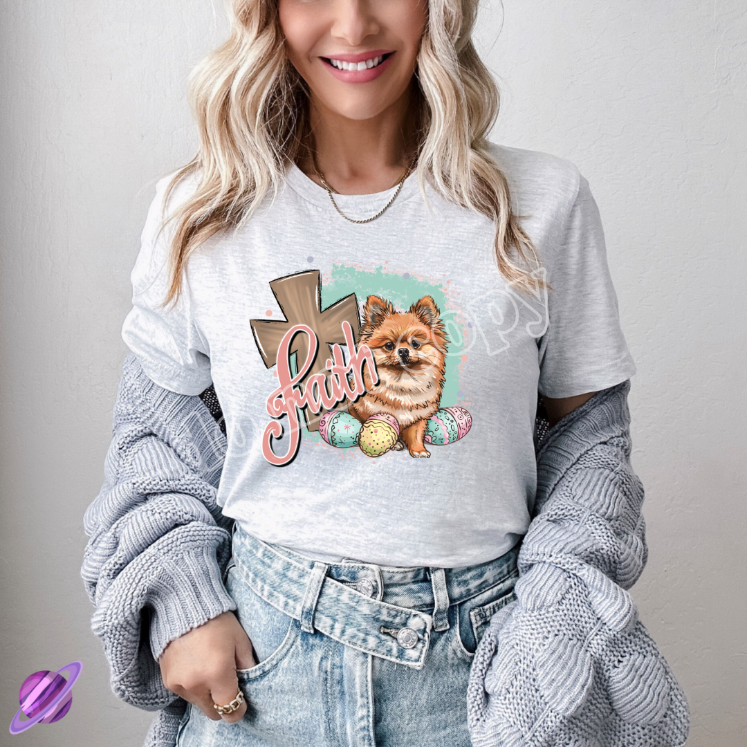 FAITH POMERANIAN TEE
