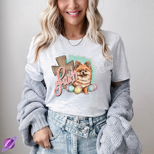FAITH POMERANIAN TEE