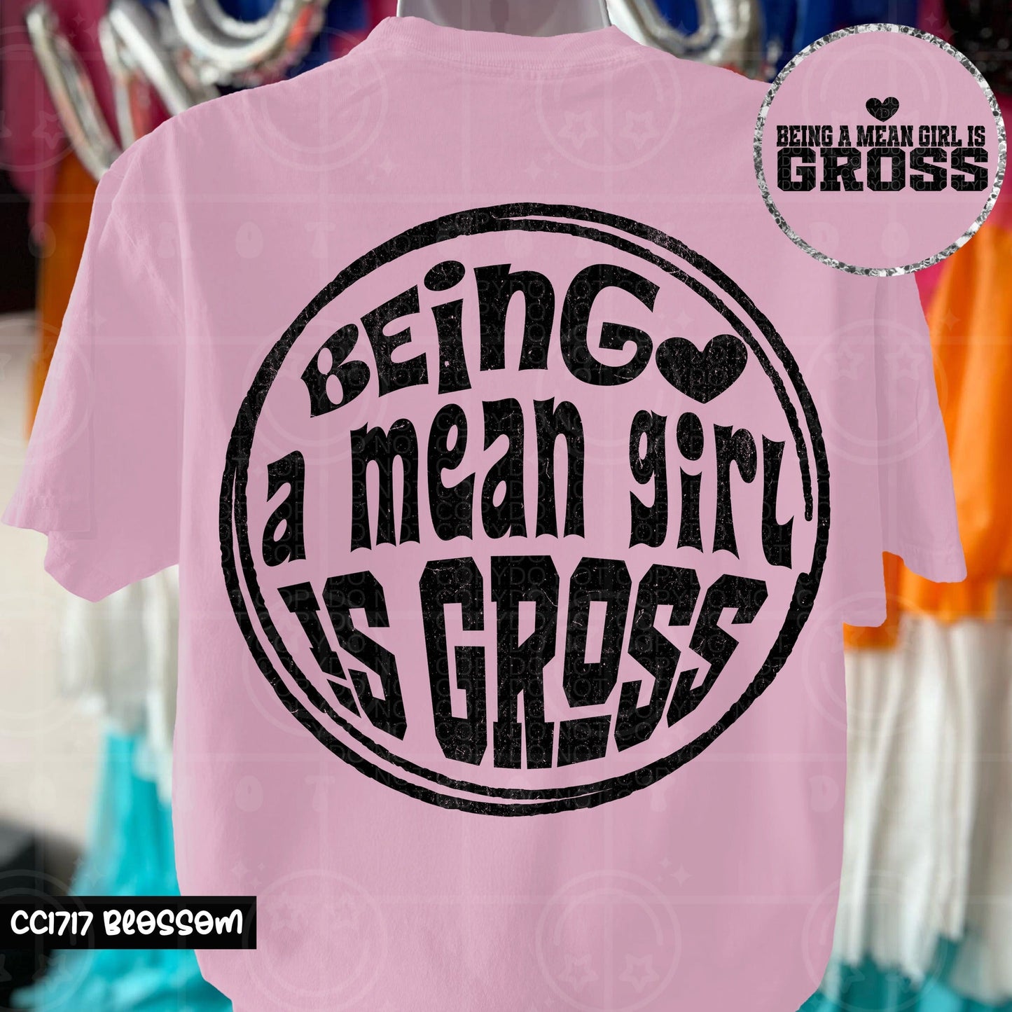MEAN GIRL GROSS DOUBLE SIDED TEE