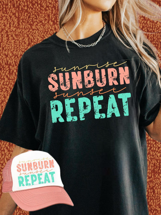 SUNBURN REPEAT TEE