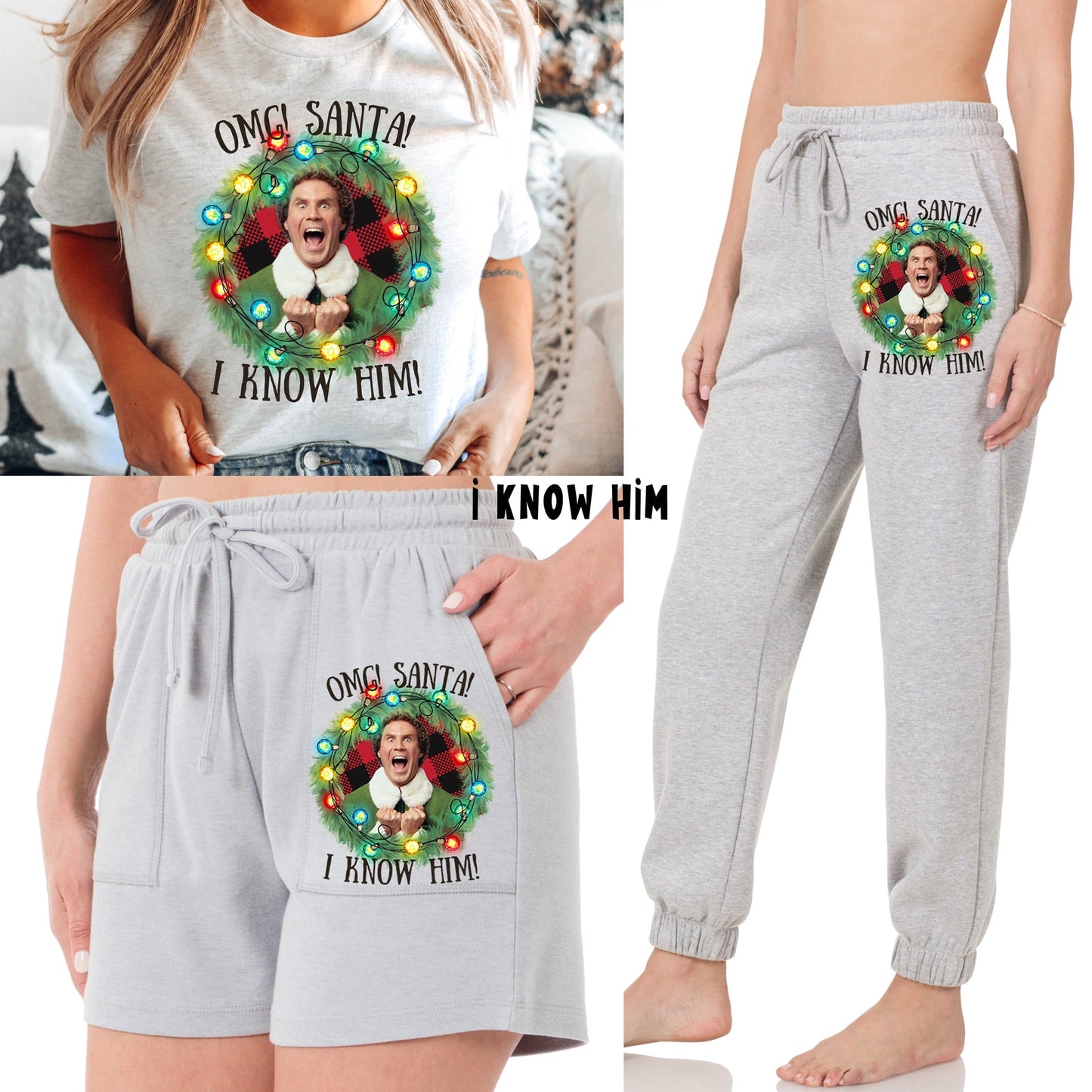 LOUNGEWEAR RUN-I KNOW HIM TEE- PREORDER CLOSING 9/30
