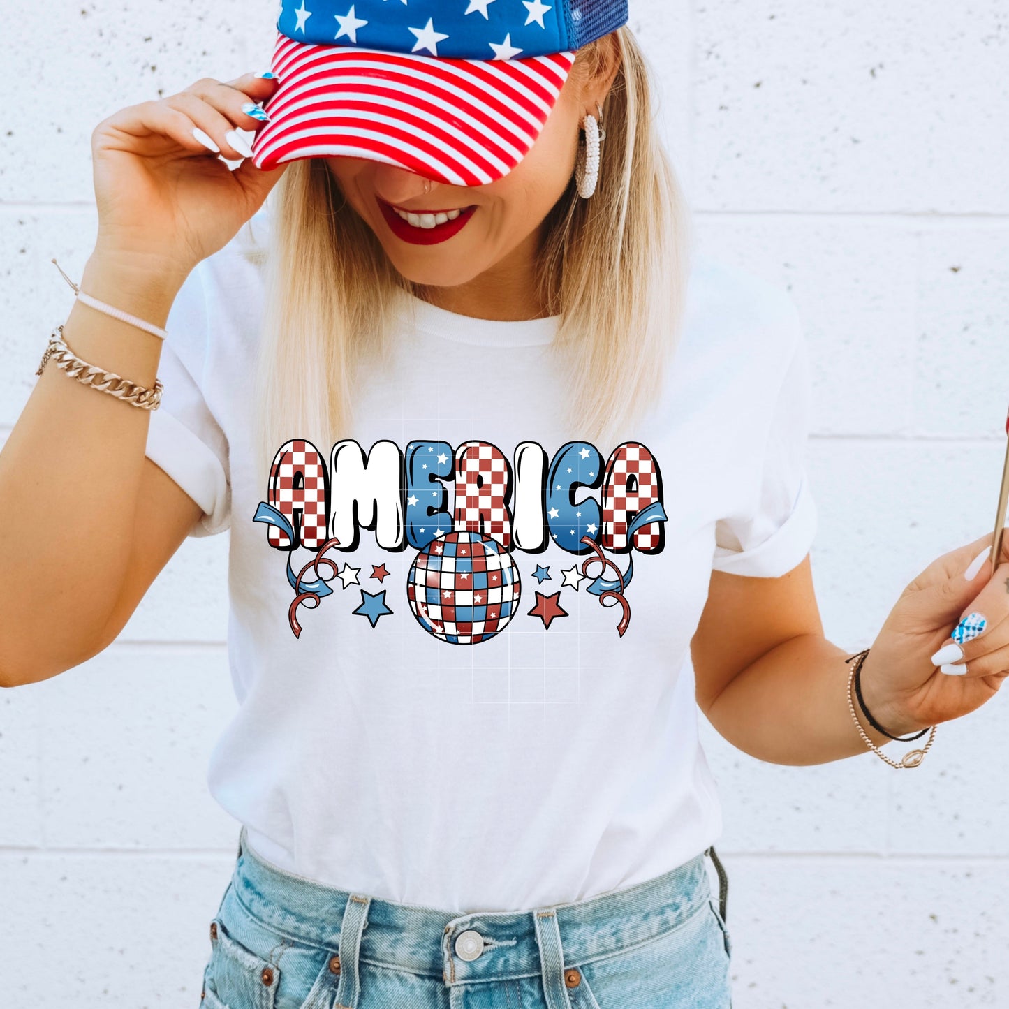 AMERICA DISCO TEE