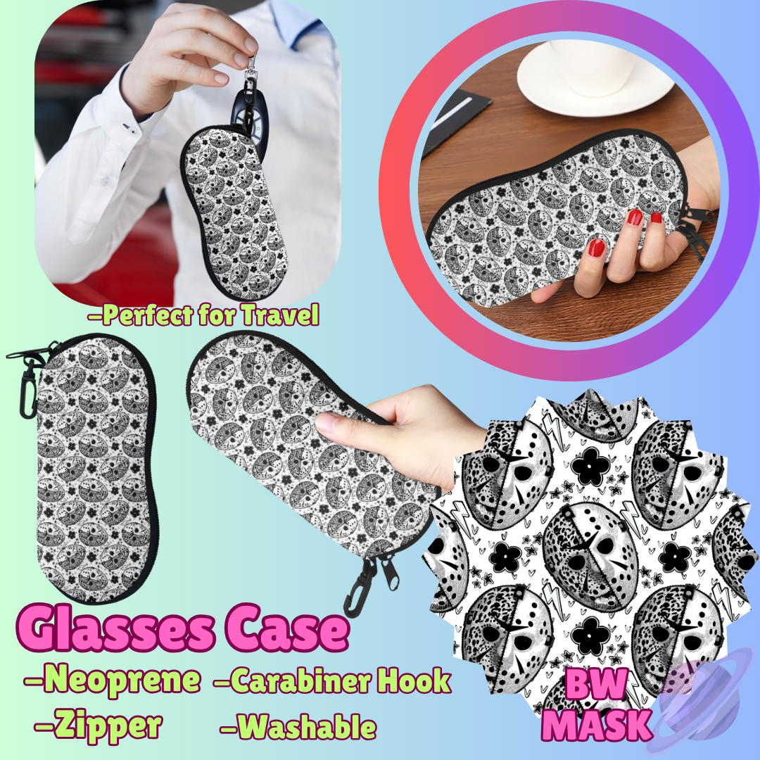SUNGLASSES CASE RUN-BW MASK-PREORDER CLOSING 8/8