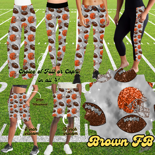 SEQUIN FB RUN-BROWN FB-6 STYLE BOTTOMS-PREORDER CLOSING 8/13