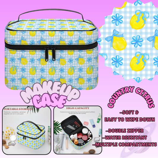 MAKEUP BAG RUN-COUNTRY CITRUS-PREORDER CLOSING 8/11