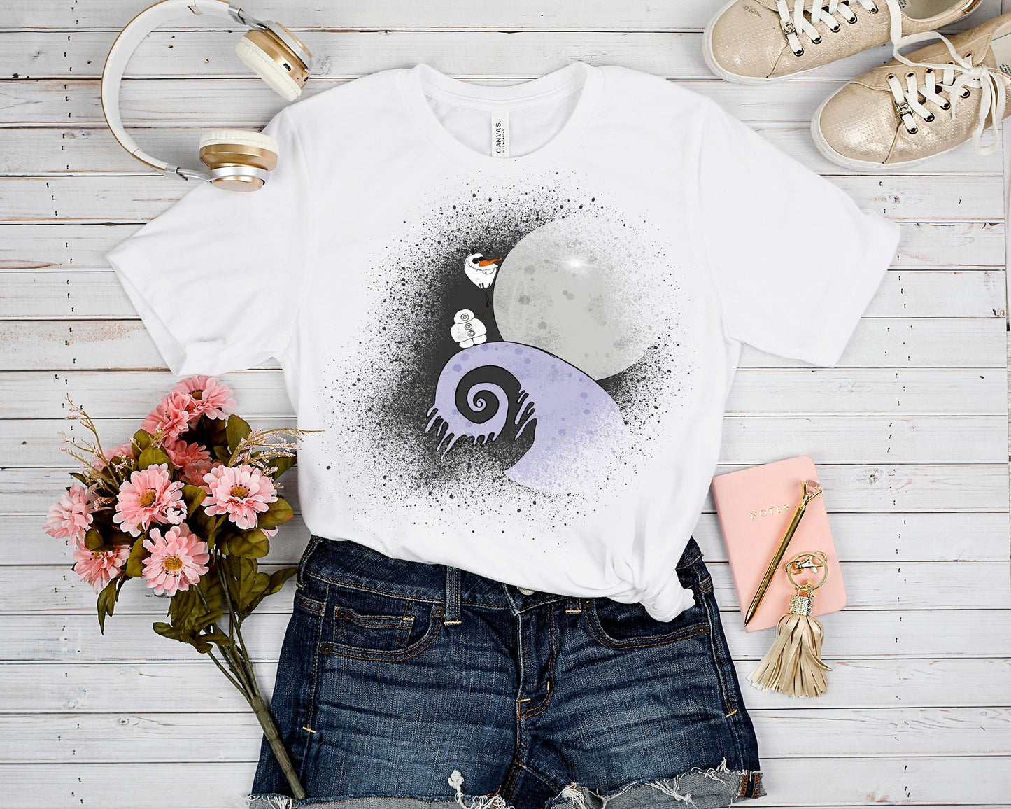 BATCH 61-DARK SNOWMAN TEE