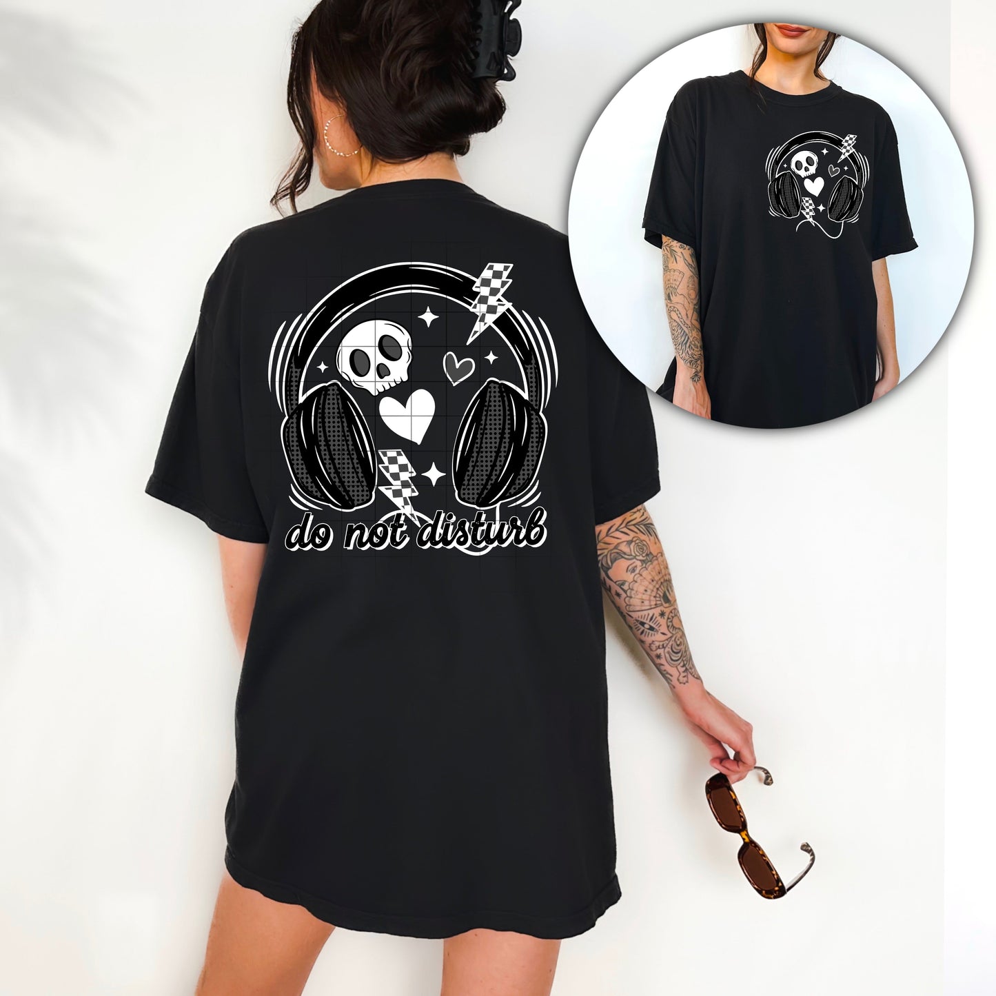 DO NOT DISTRUB DOUBLE SIDED TEE