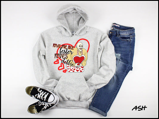 LUCKY IN LOVE- LOVE LIKE DEBBIE HOODIE