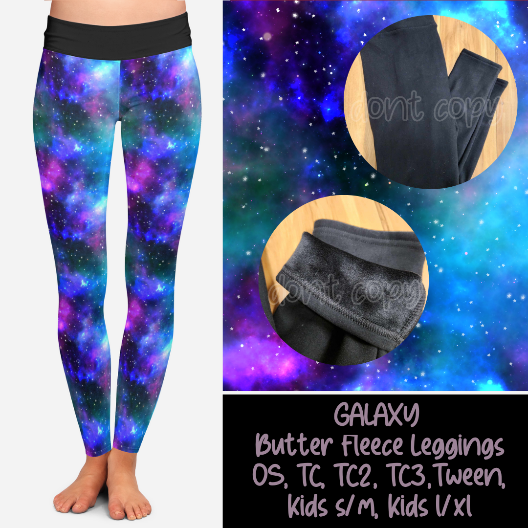 GALAXY - BUTTER FLEECE LINED LEGGINGS