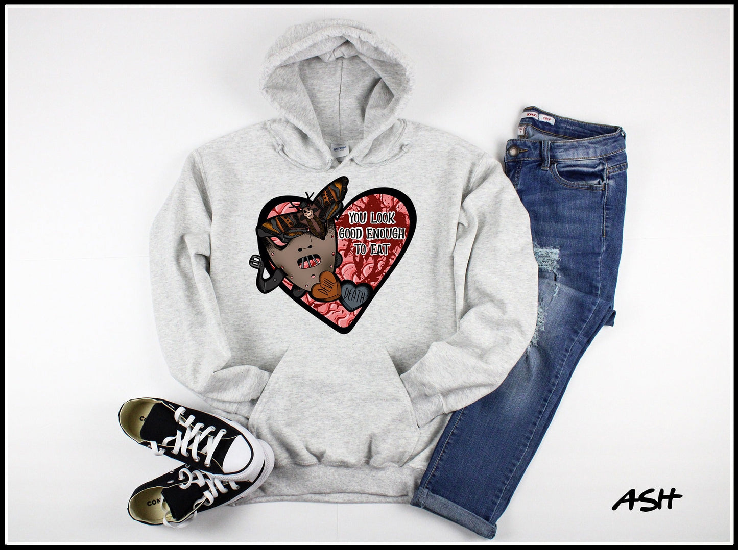 LUCKY IN LOVE- KILLER LOVE HOODIE 1