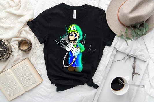 GOOD GUYS RUN- GREEN PLUMBER TEE