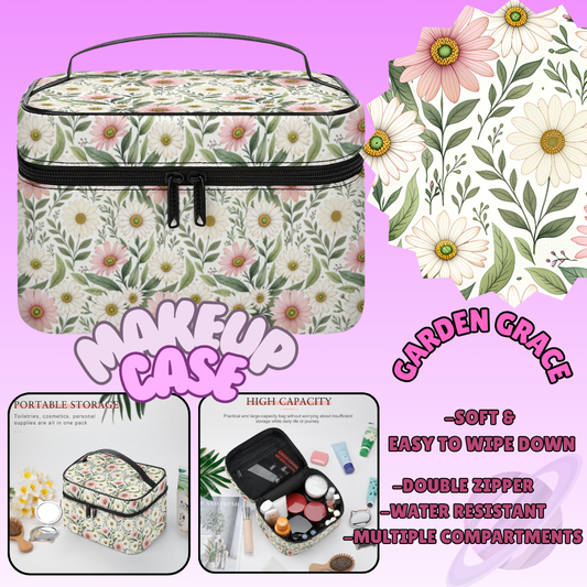 MAKEUP BAG RUN-GARDEN GRACE-PREORDER CLOSING 8/11