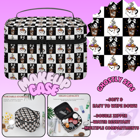 MAKEUP BAG RUN-GHOSTLY SIPS-PREORDER CLOSING 8/11