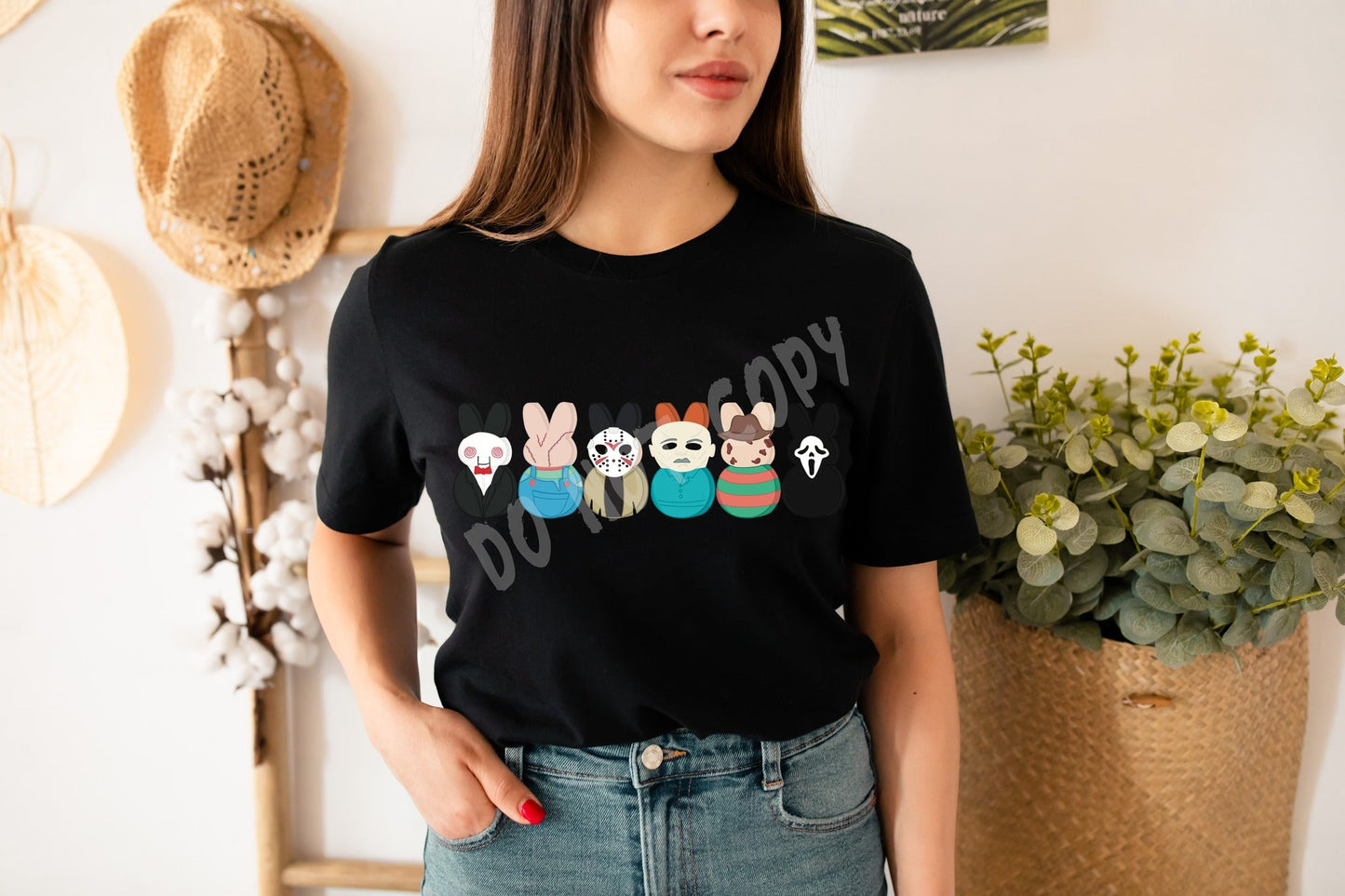 SPRING FLING-HORROR PEEPS- UNISEX TEE ADULTS/KIDS