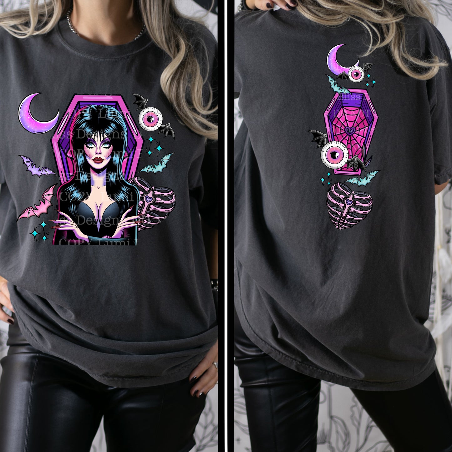 PASTEL ELV- DOUBLE SIDED TEE