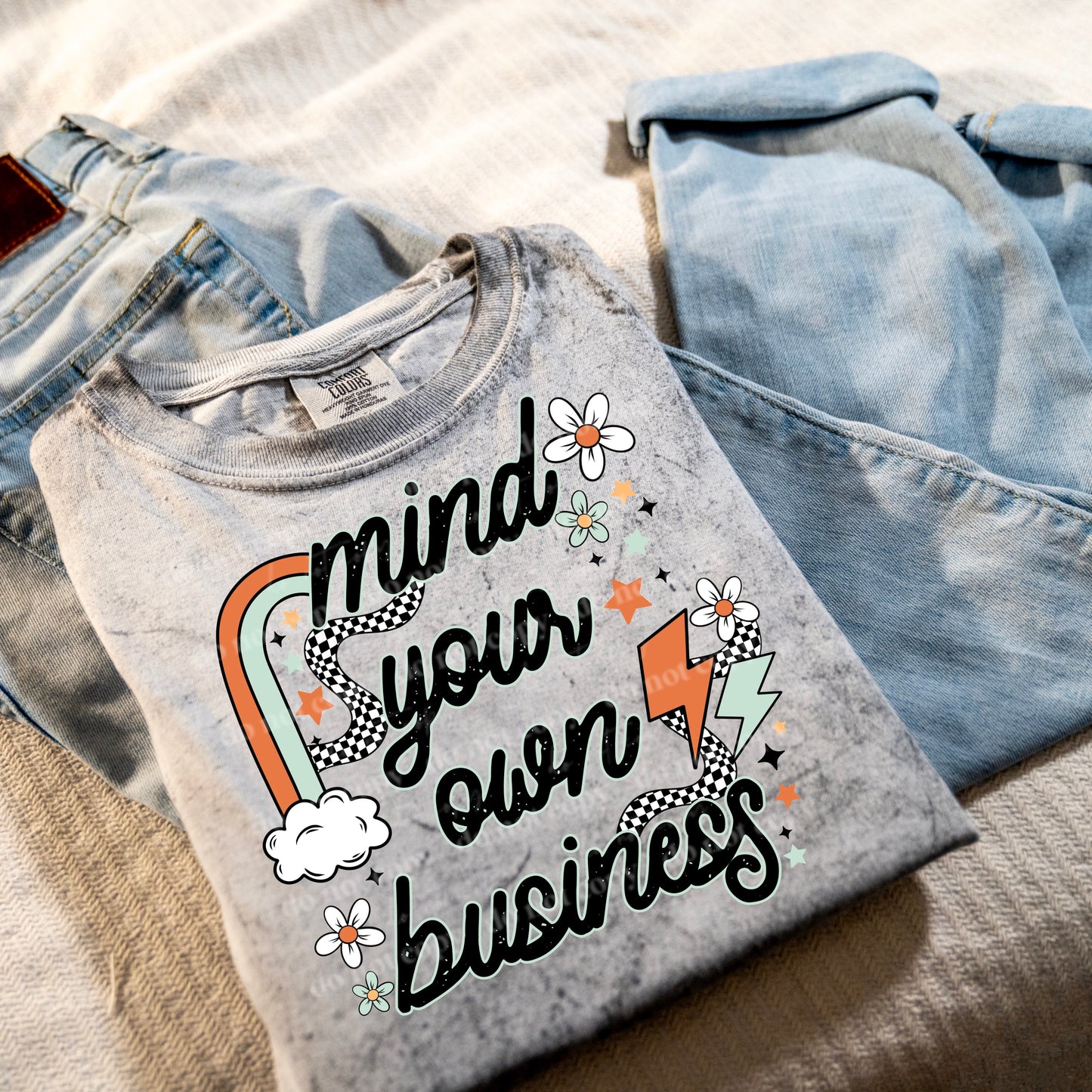 MIND YOUR BIZ TEE
