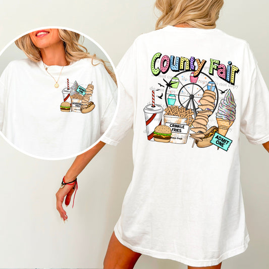 COUNTY FAIR DOUBLE SIDED TEE