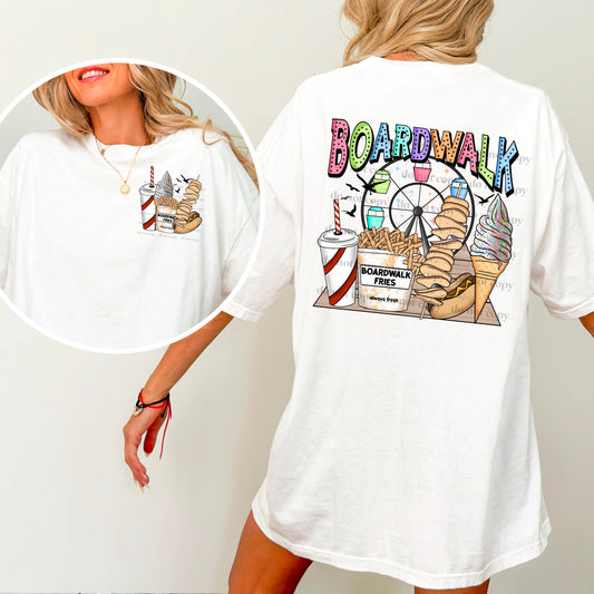 BOARDWALK DOUBLE SIDED TEE