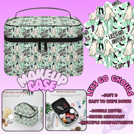 MAKEUP BAG RUN-LETS GO GHOULS-PREORDER CLOSING 8/11