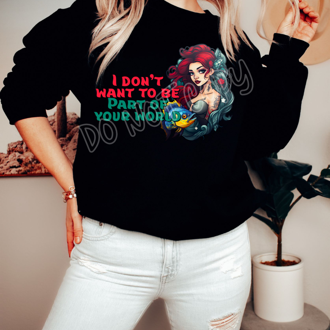MERMAID - PUNK PRINCESSES - UNISEX TEE ADULTS/KIDS PREORDER CLOSING 10/9 ETA MID NOV