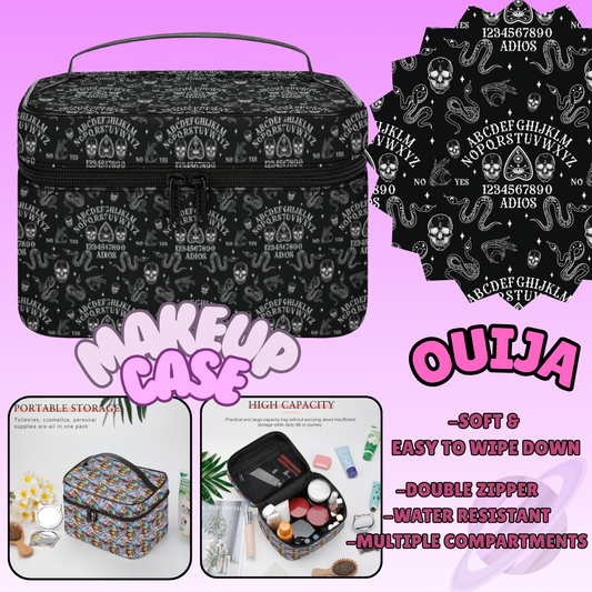 MAKEUP BAG RUN-OUIJA-PREORDER CLOSING 8/11