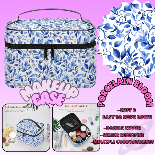 MAKEUP BAG RUN-PORCELAIN BLOOM-PREORDER CLOSING 8/11