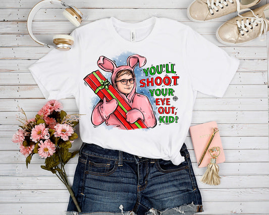 HOLIDAY RUN 1-SHOOT YOUR EYE OUT TEE