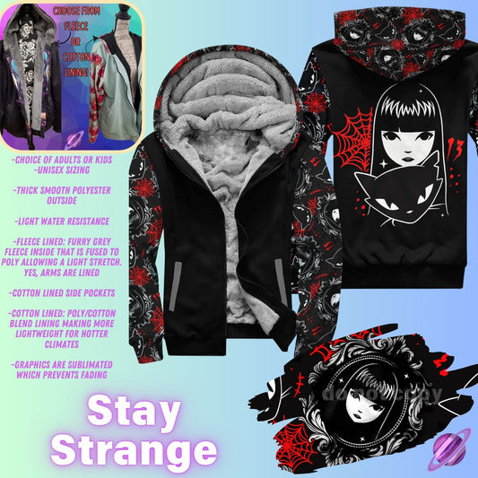 JACKET RUN 12-STAY STRANGE-PREORDER CLOSING 8/18
