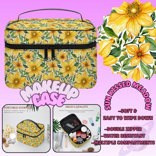 MAKEUP BAG RUN-SUN KISSED MEADOW-PREORDER CLOSING 8/11