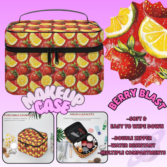 MAKEUP BAG RUN-BERRY BLAST-PREORDER CLOSING 8/11