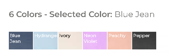 LAB CONES-COMFORT COLORS SET SEPARATES-PREORDER CLOSING 6/6