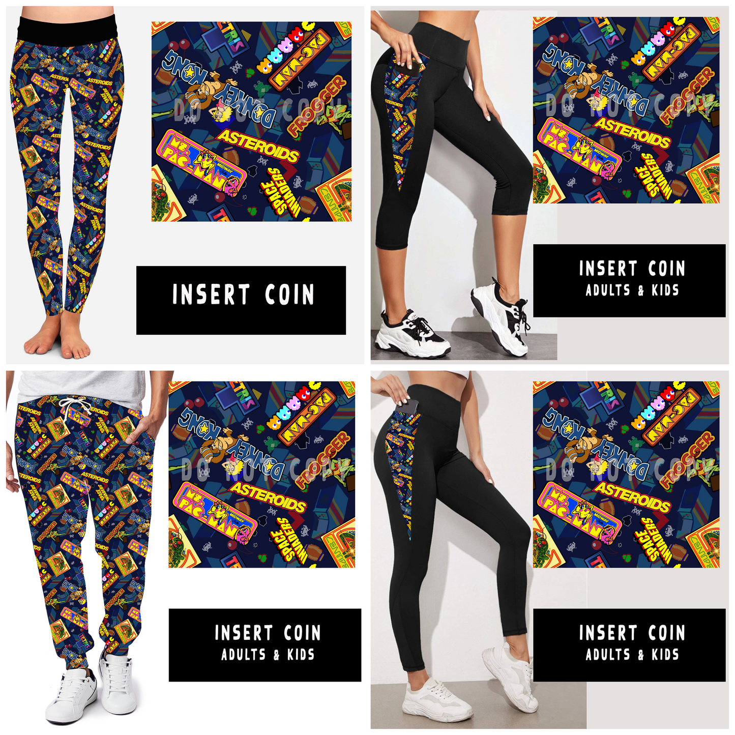 OUTFIT RUN 5-INSERT COIN LEGGINGS/CAPRI/JOGGERS
