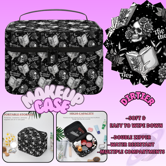 MAKEUP BAG RUN-DIRTIER-PREORDER CLOSING 8/11