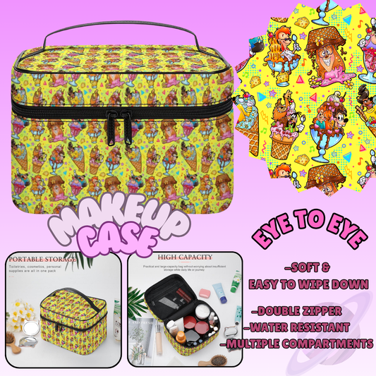MAKEUP BAG RUN-EYE TO EYE-PREORDER CLOSING 8/11