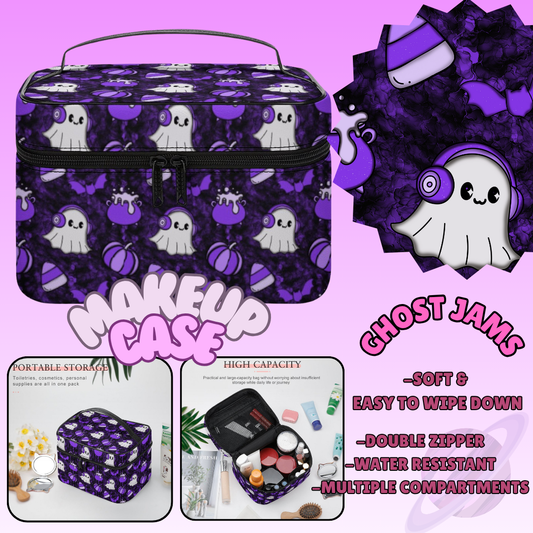 MAKEUP BAG RUN-GHOST JAMS-PREORDER CLOSING 8/11