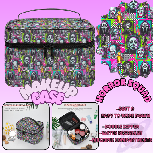 MAKEUP BAG RUN-HORROR SQUAD-PREORDER CLOSING 8/11
