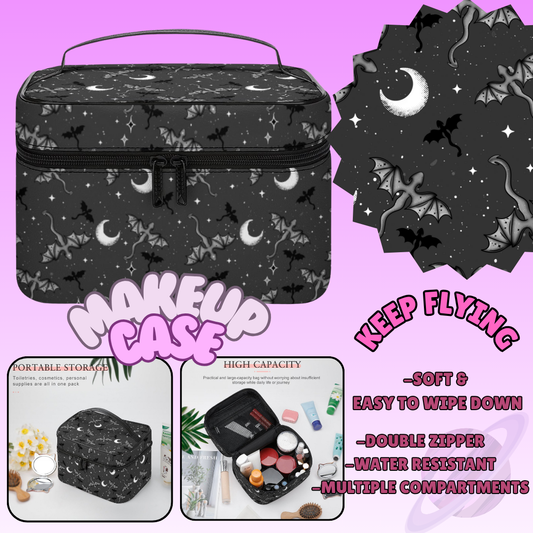 MAKEUP BAG RUN-KEEP FLYING-PREORDER CLOSING 8/11