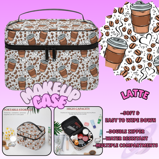 MAKEUP BAG RUN-LATTE-PREORDER CLOSING 8/11