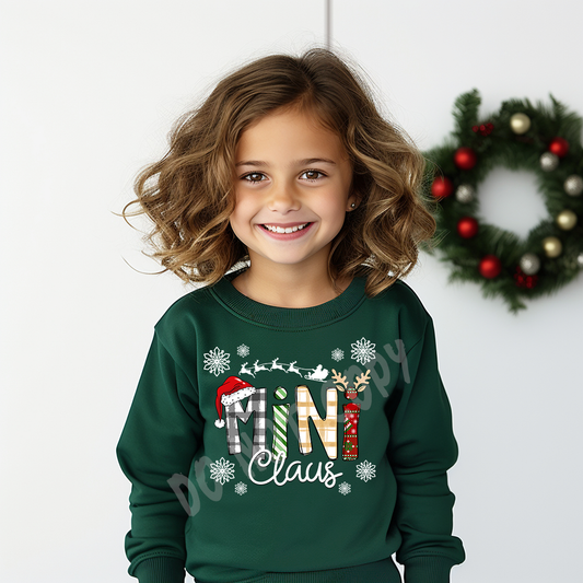 NAME CLAUS-MINI- CREWNECK SWEATSHIRT