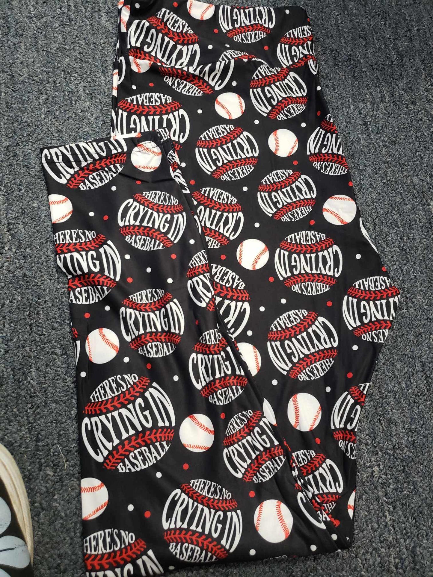 No crying in baseball