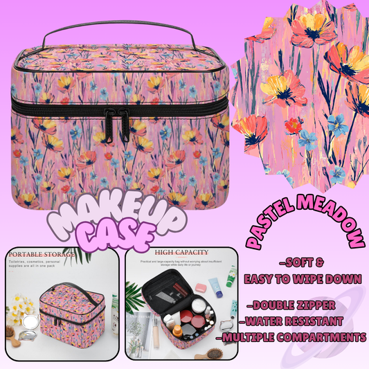 MAKEUP BAG RUN-PASTEL MEADOW-PREORDER CLOSING 8/11