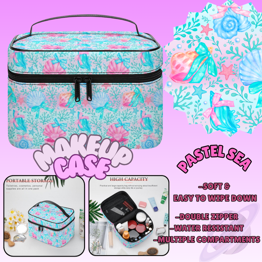 MAKEUP BAG RUN-PASTEL SEA-PREORDER CLOSING 8/11