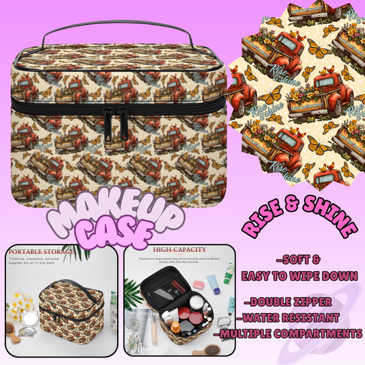 MAKEUP BAG RUN-RISE & SHINE-PREORDER CLOSING 8/11
