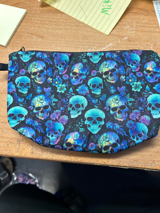Scull Makeup bag