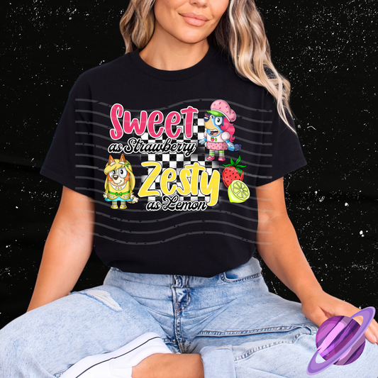 STRAWBERRY HEELER TEE