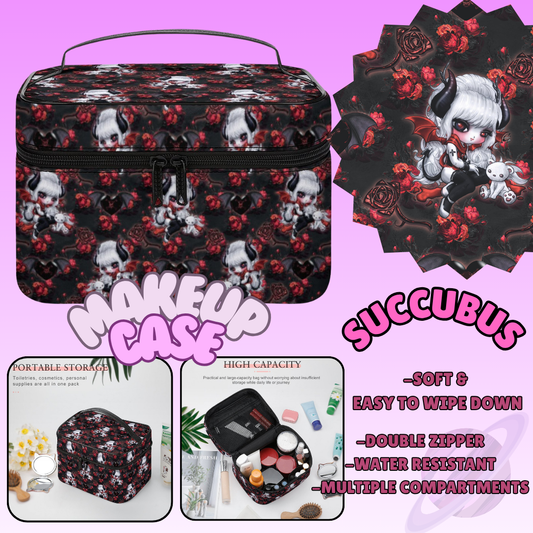 MAKEUP BAG RUN-SUCCUBUS-PREORDER CLOSING 8/11